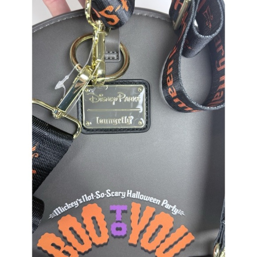 2025 Disney Parks Mickey's Not-So-Scary Halloween Party Loungefly Backpack NWT - Picture 2 of 3